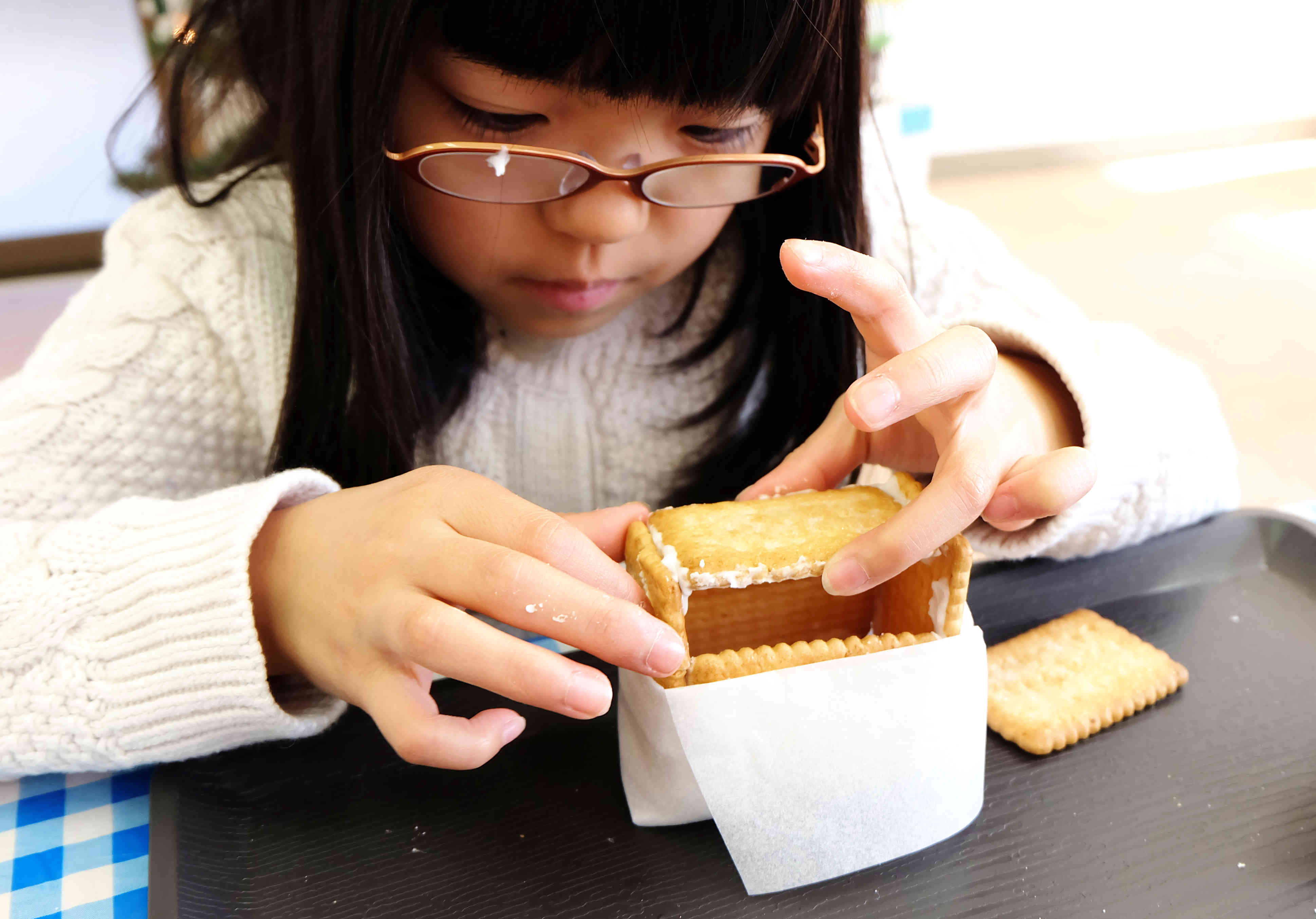 お菓子の家作り